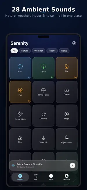 Serenity: Ambient Sounds screenshot 4