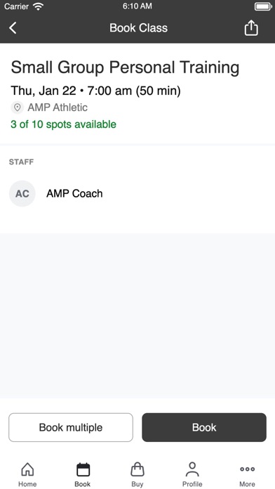 Screenshot #3 pour AMP Athletic