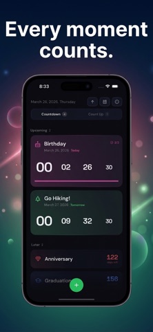 Countdown & Tasks Screenshot 1 of 5