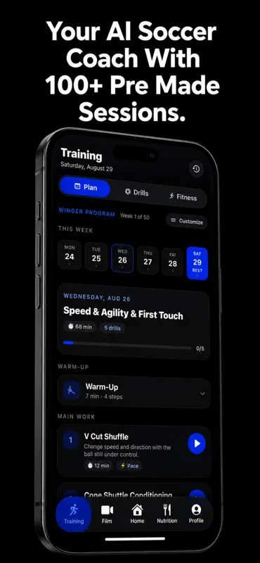 Baller Lab - AI soccer coach screenshot 1 of 6