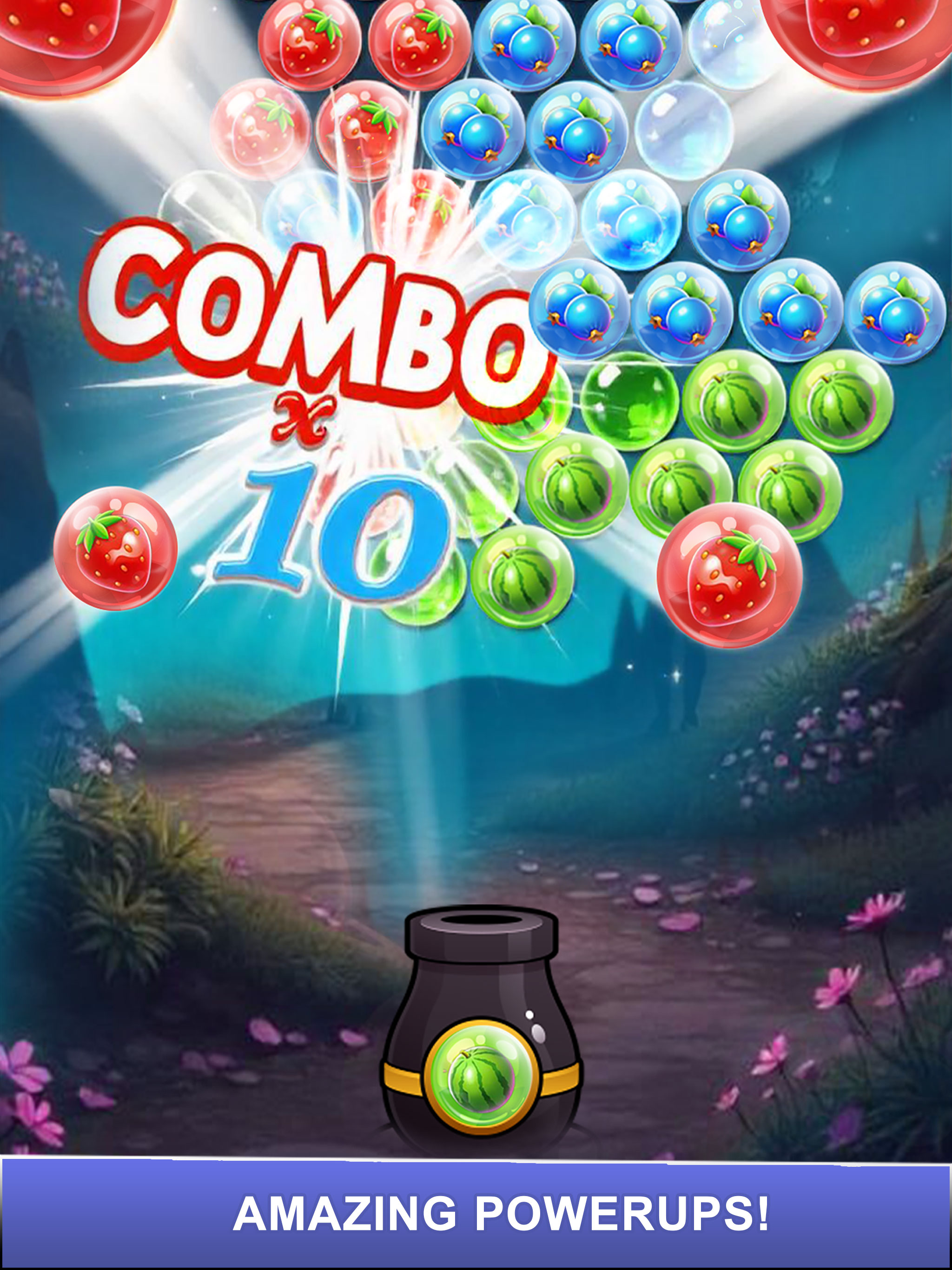 Flora Bubble Shooter Fruit Pop