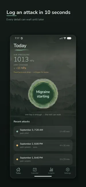 Migrenio screenshot 1