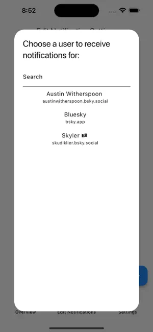 BlueNotify screenshot 2