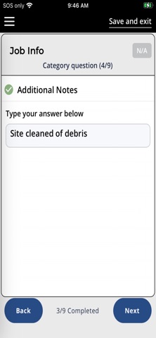 Sage eForms Phone iPhone screenshot