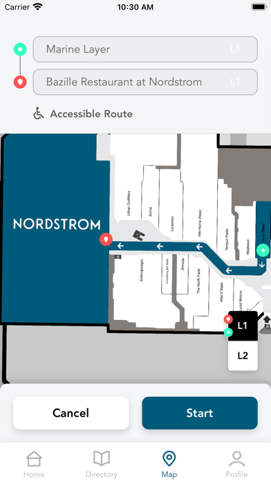 Cherry Creek Shopping Center Screenshot