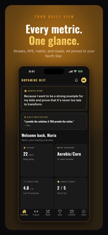 Dopamine HIIT screenshot