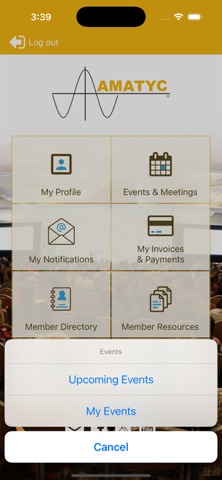 AMATYC iPhone screenshot