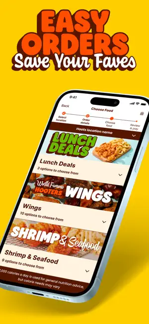 Hoots Wings by Hooters screenshot 2