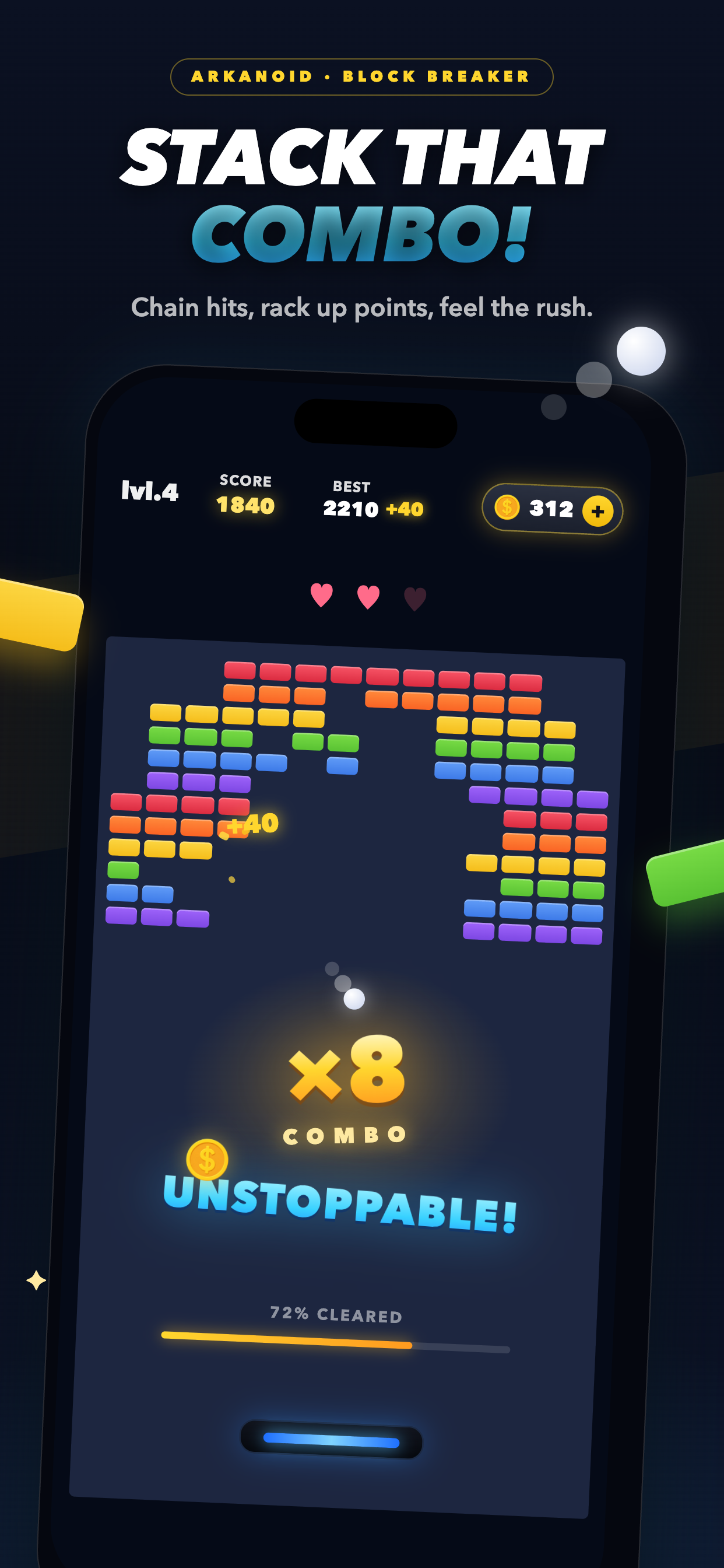 Arkanoid - Block Breaker screenshot 2