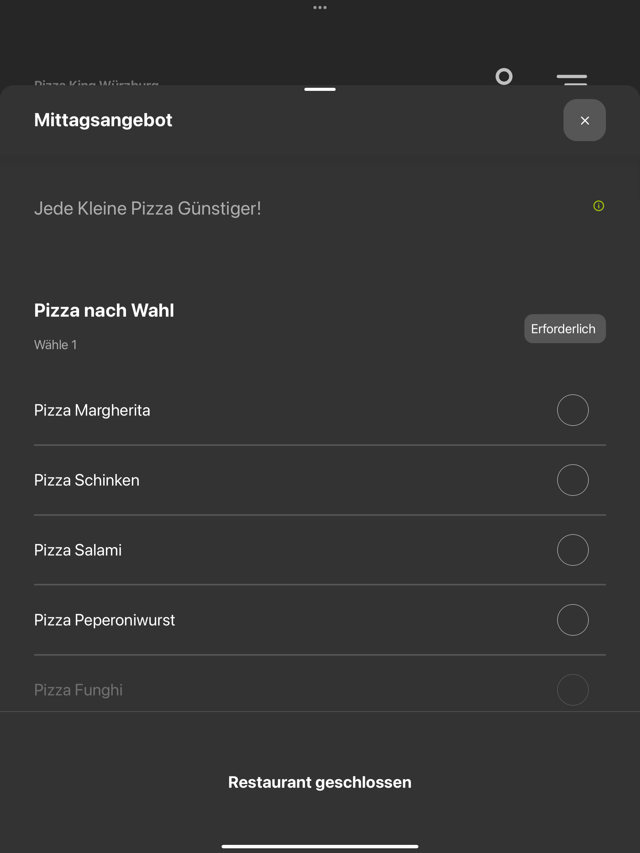 Pizza King Würzburg screenshot 8