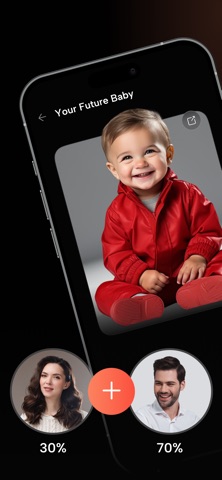 AI Baby Generator・FUTURE FACE iPhone screenshot