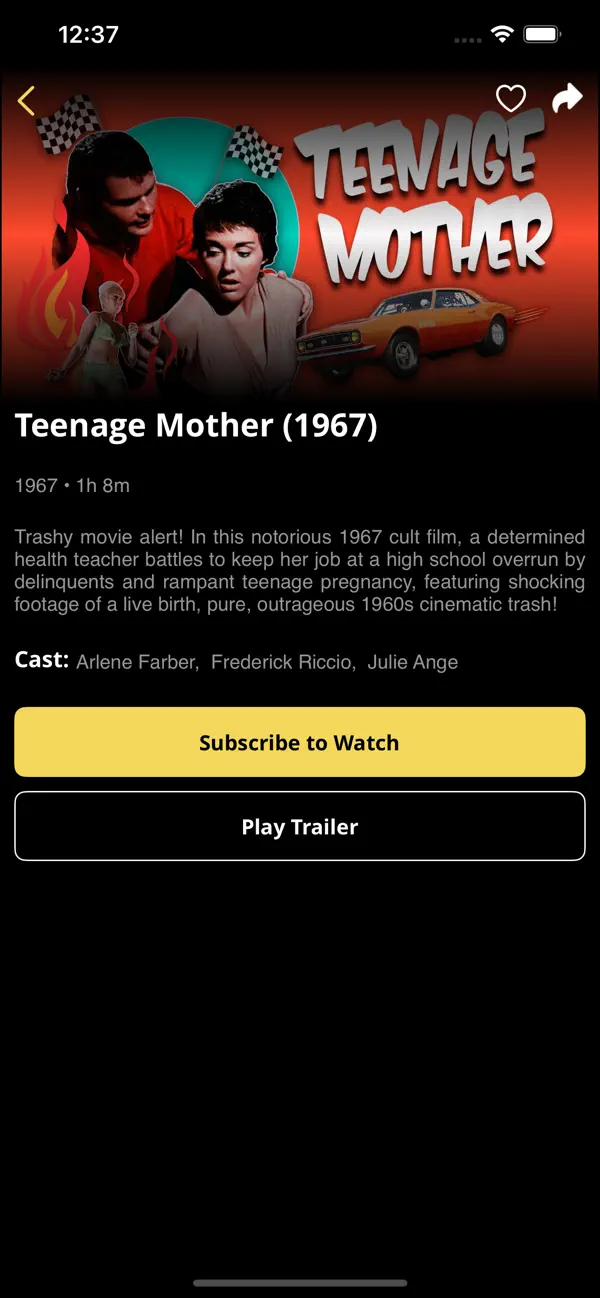 Screenshot #3 pour Classic Horror Movie Channel