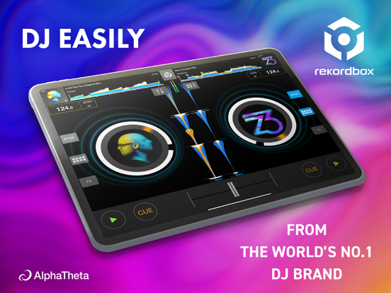 rekordbox - DJ App & DJ Mixer iPad screenshot 1 - Music app