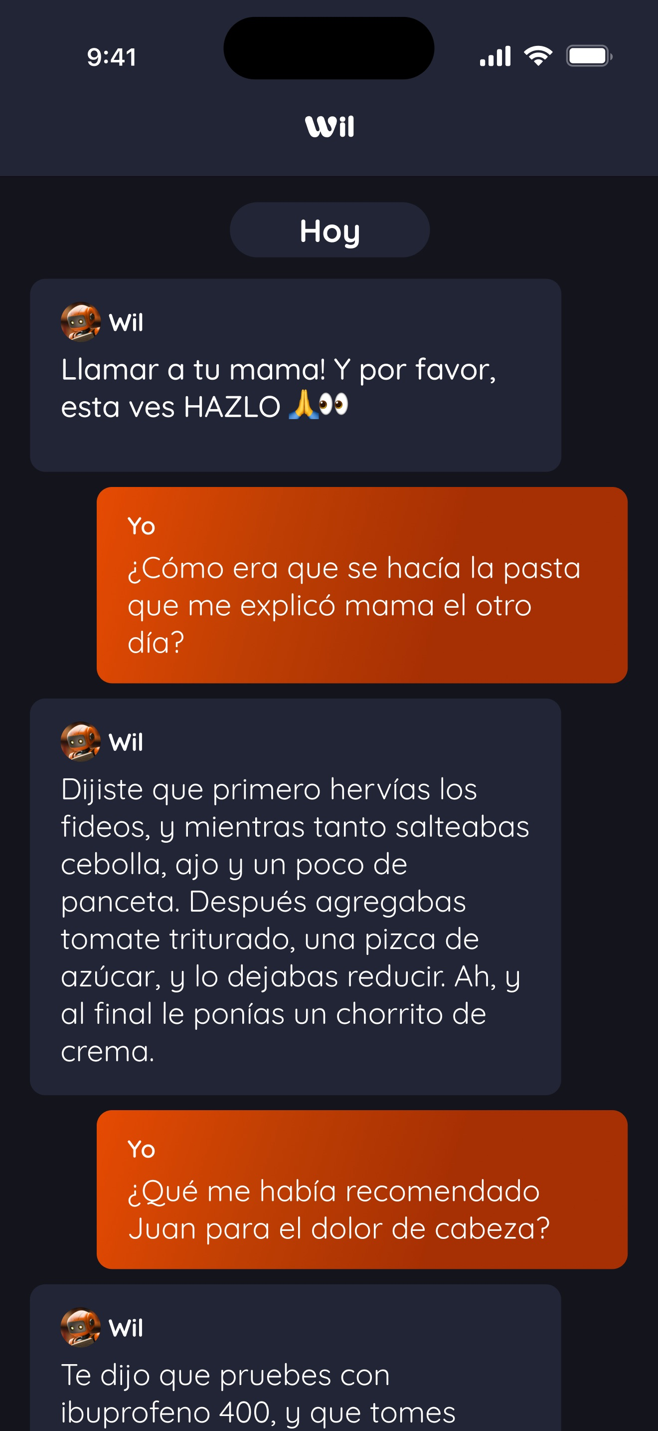 Wil - Asistente de IA screenshot 3