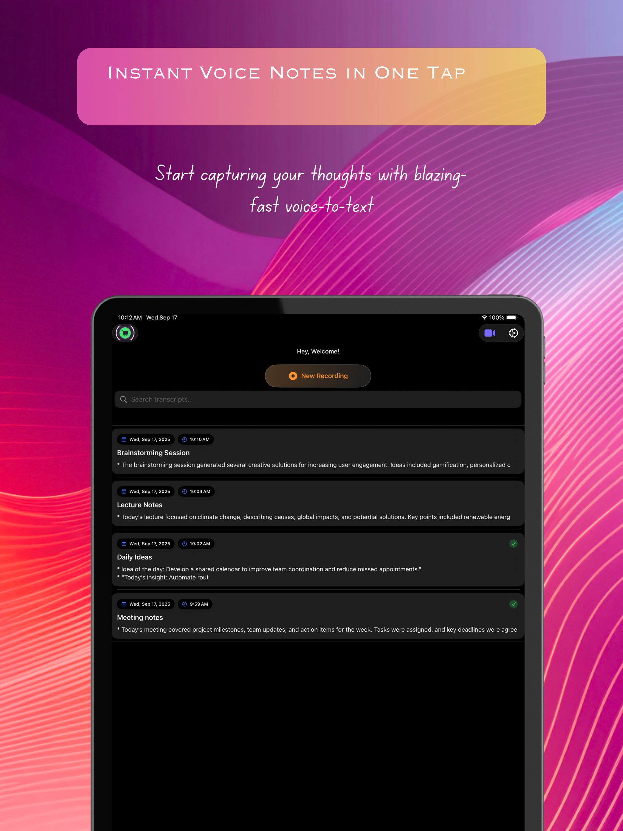 Audio to Text : AI Transcribe screenshot 14