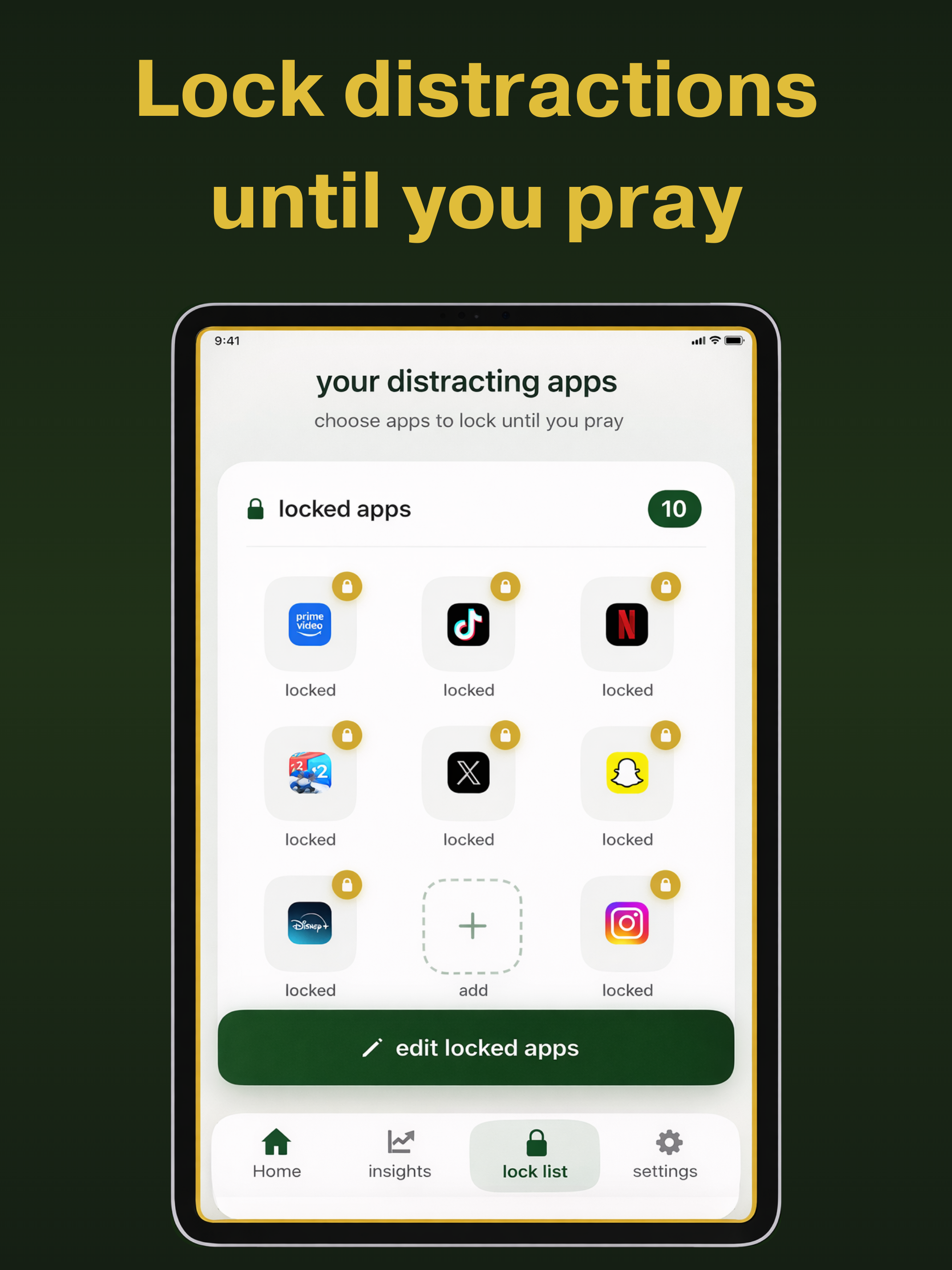 Prayer Lock: Noor screenshot 10