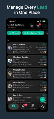 HelloLeads CRM - Sales Tracker screenshot 2