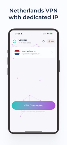 VPN Netherlands Circle Screenshot 1 of 2