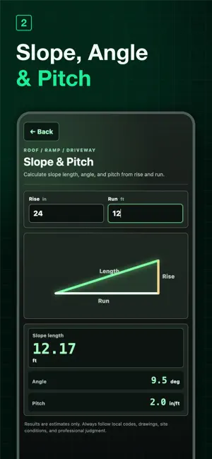Field Quick Calc: Contractor screenshot 2