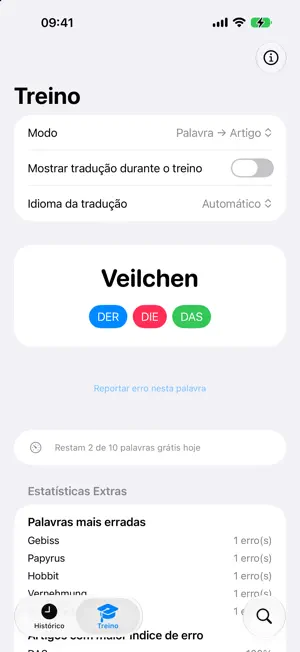 DerDieDas: Artigos Alemães screenshot 3