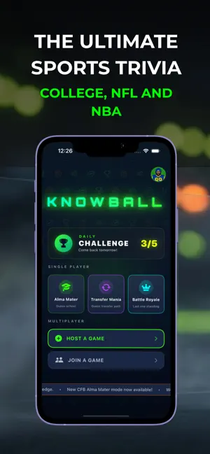 Knowball Trivia screenshot 1