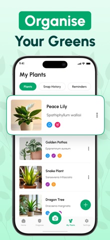 Plant Identifier・Care & Health iPhone screenshot