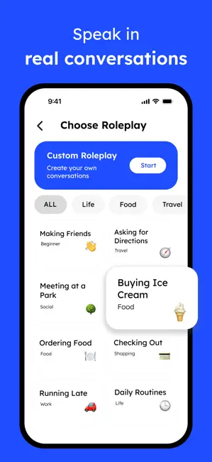 Language Learning: Pingo AI iPhone screenshot 2