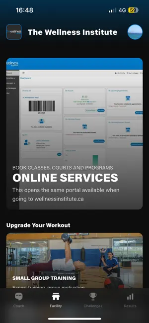 The Wellness Institute screenshot 2