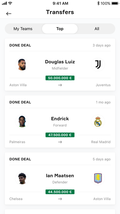 OneFootball - Soccer Scores Screenshot