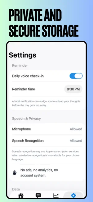 Daily Voice Journal screenshot 4