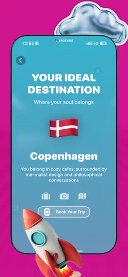 Capture d'écran de FaceVibe AI - Get Analyzed sur iPhone 6
