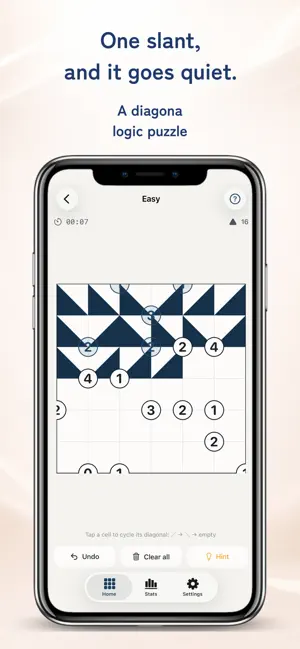 ShakaShaka: Slant Logic Puzzle screenshot 1