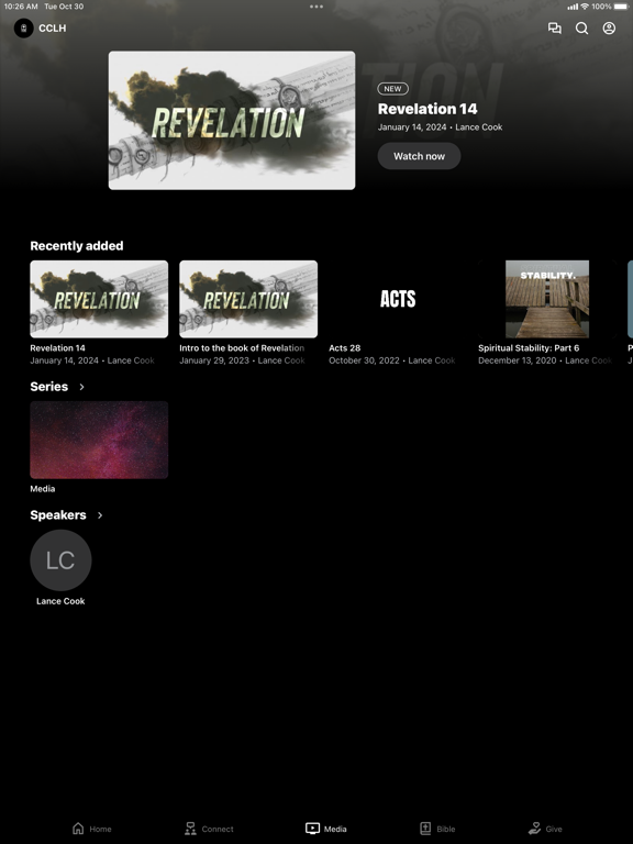Calvary La Habra iPad screenshot 3 - Education app