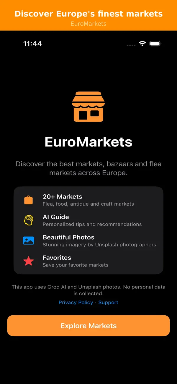 Screenshot #1 pour Euro Markets