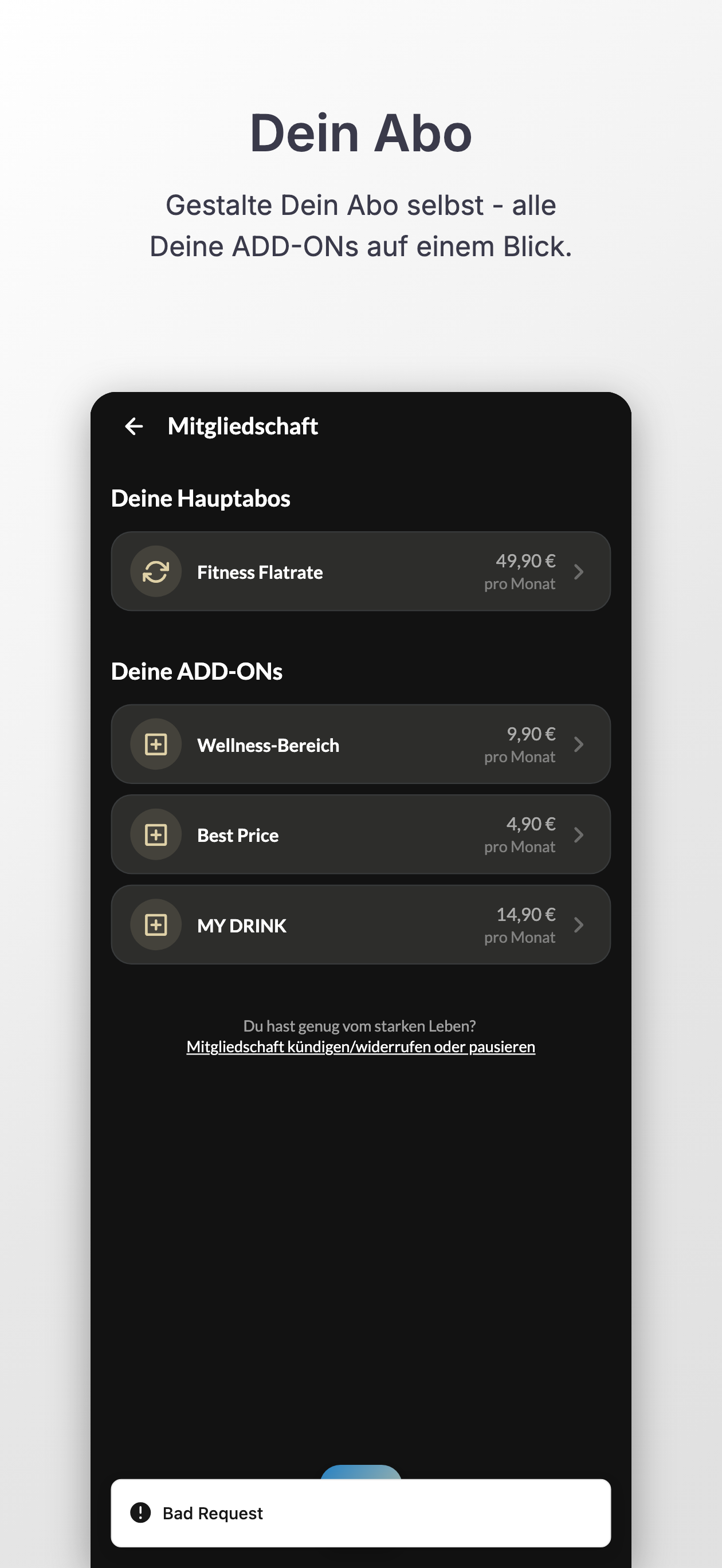 gymplus screenshot 2