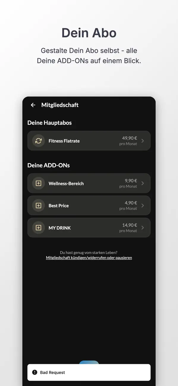 Screenshot #2 pour gymplus