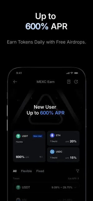 MEXC: Buy Bitcoin & Crypto iPhone screenshot 5