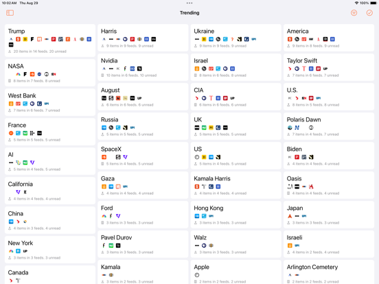 Den for RSS iPad screenshot 6 - News app