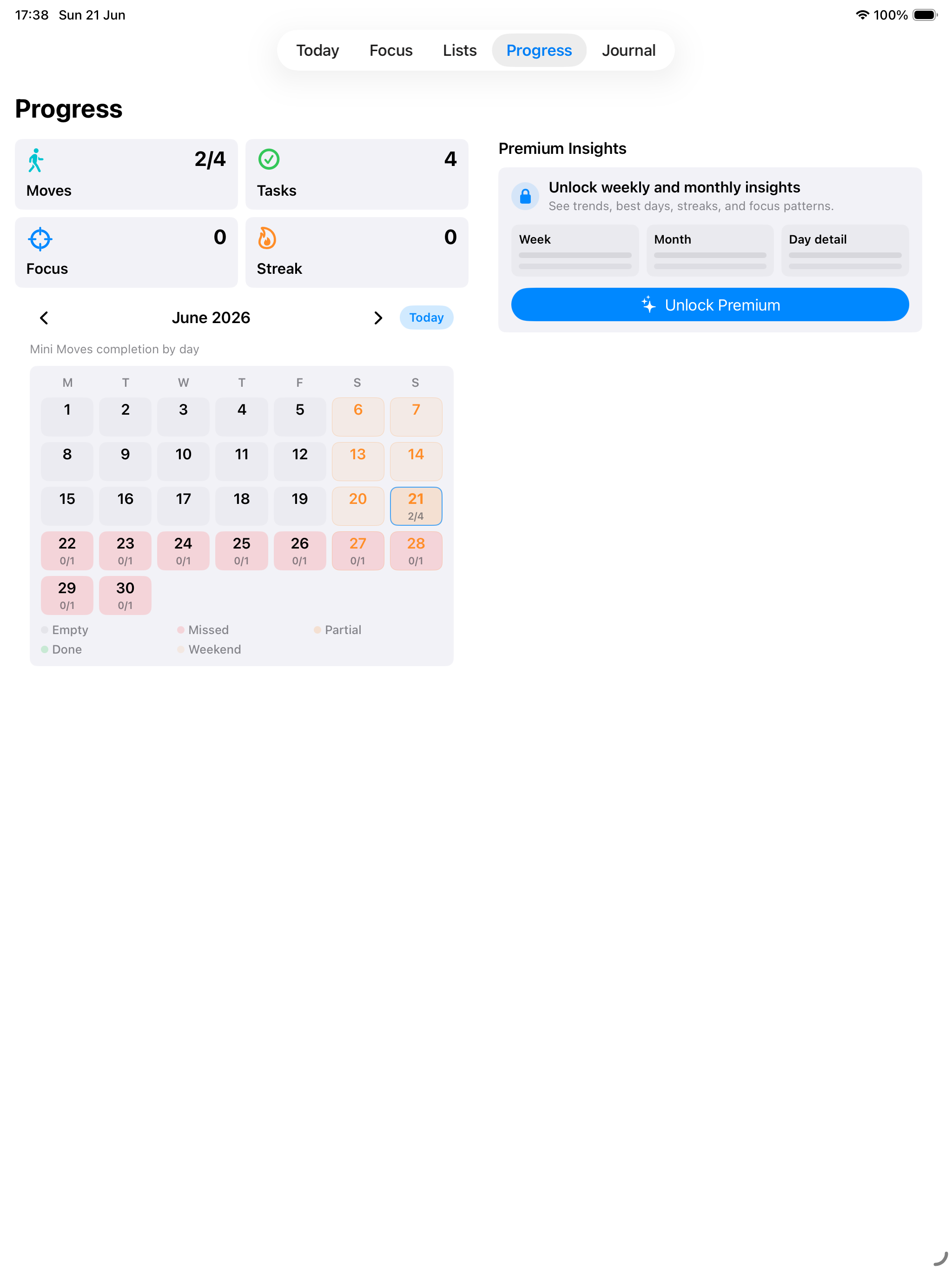 Mini Moves: Today screenshot 11