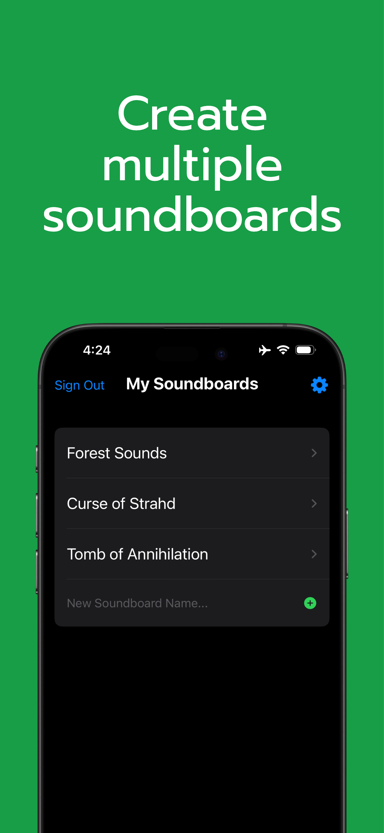 Dungeon Soundboard