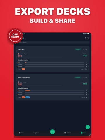 TCG Card Scanner: ID & Value iPad screenshot