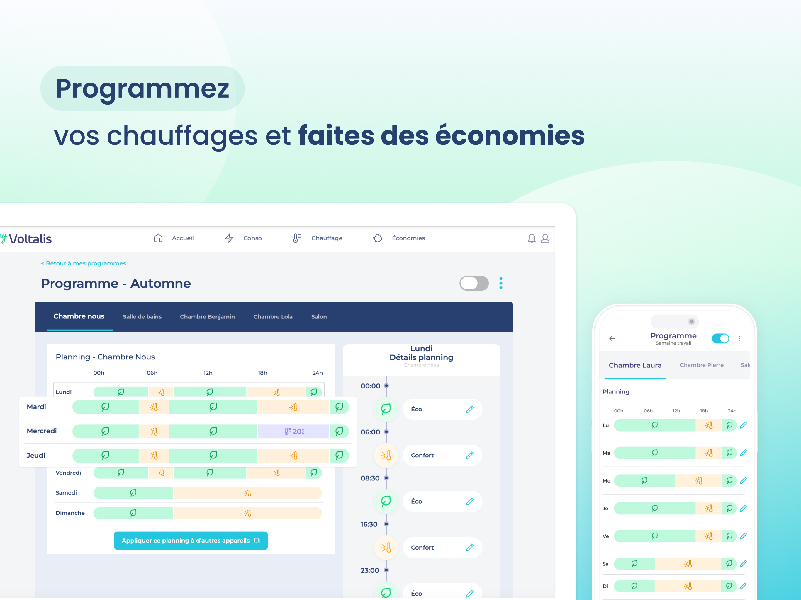MyVoltalis – Pilotage Élec