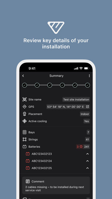 EnerSys EnVision Connect screenshot 4