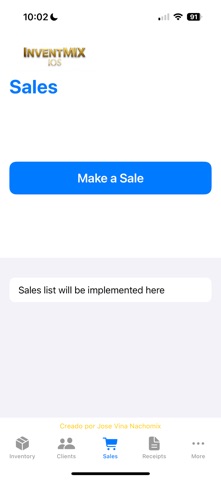 InventMIX screenshot
