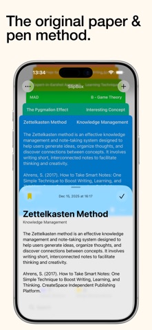 SlipBox – Zettelkasten Notes Screenshot 5 of 6