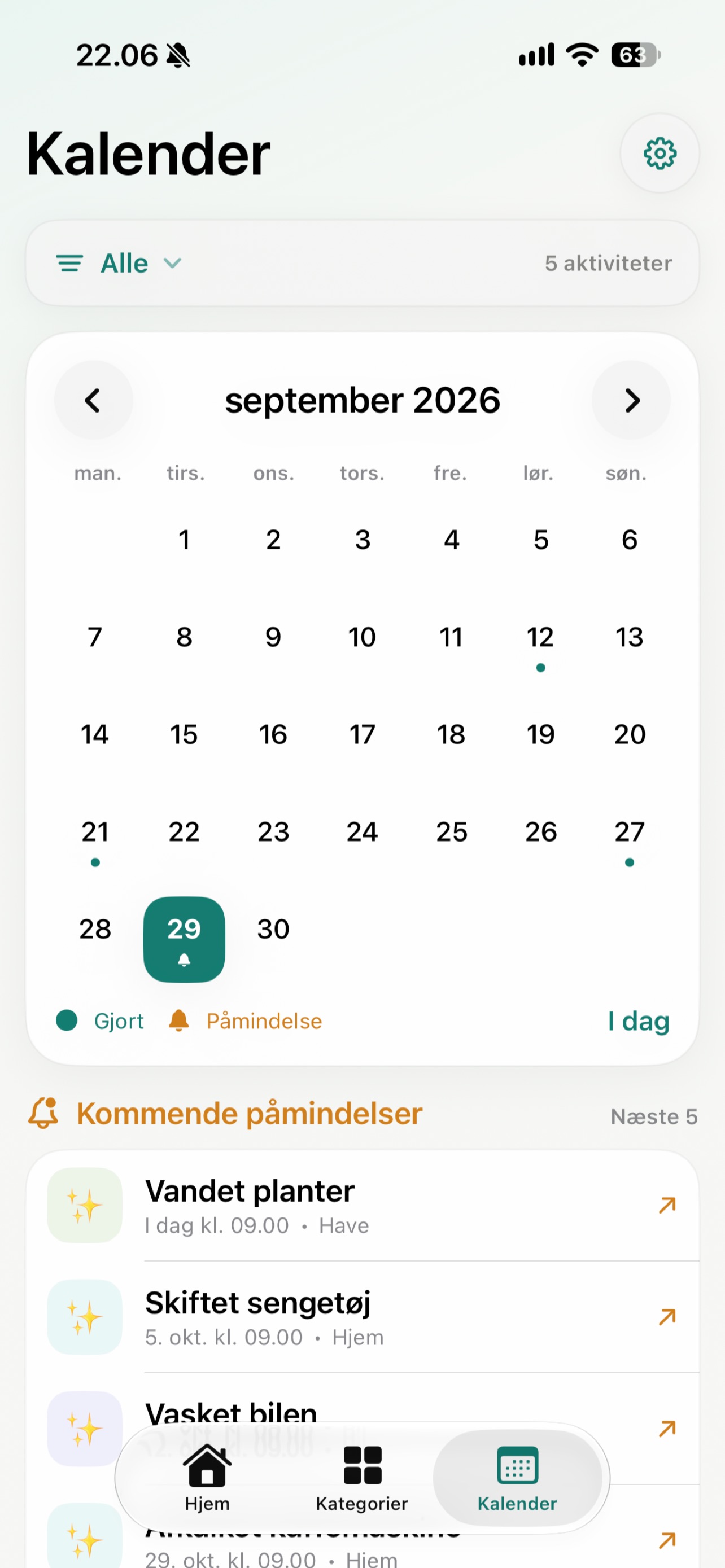 Screenshot 3 of Sidst – Husk hvornår