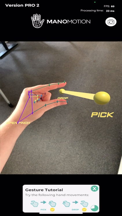 ManoMotion Tech Pro screenshot-3