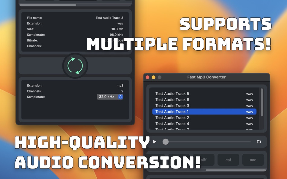 #3. Fast MP3 Converter (macOS) 由: Stanislav Duplinskiy