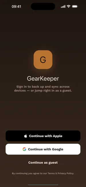 GearKeeper — String Tracker screenshot 1