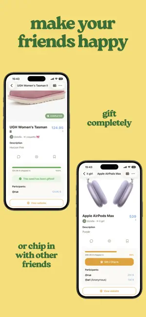 Dandelion: Wishlist & Gifts screenshot 3